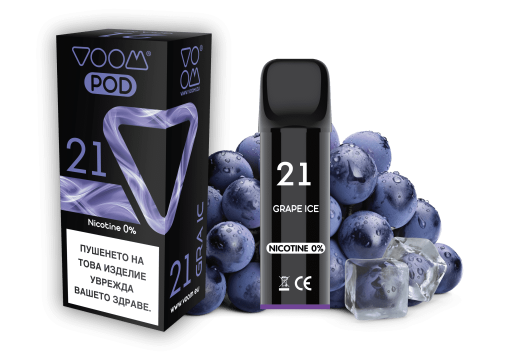 VOOM POD 21 Grape Ice2 ml - 0% nicotine