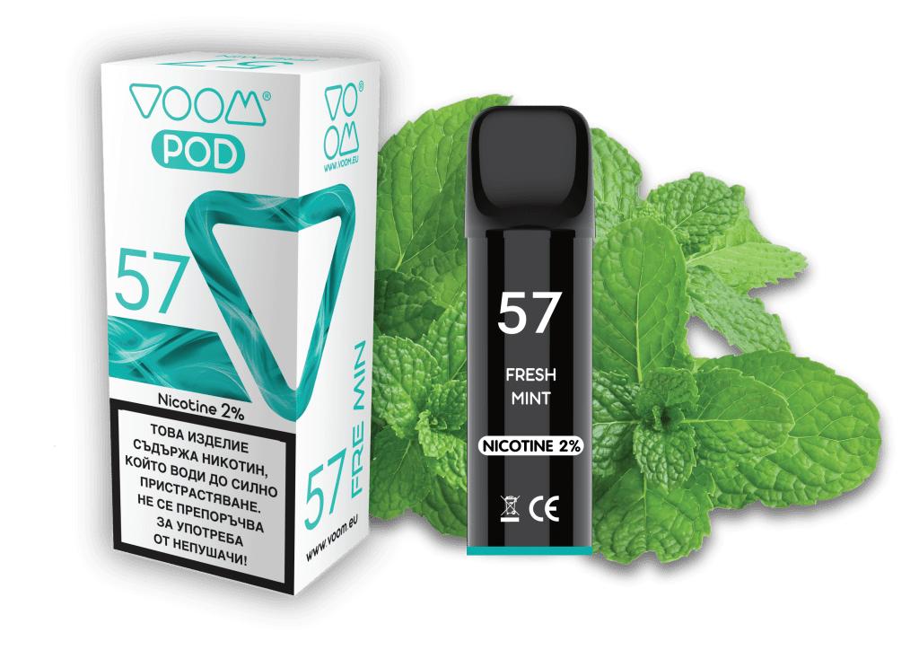 VOOM POD 57 Mint2 ml - 2% nicotine