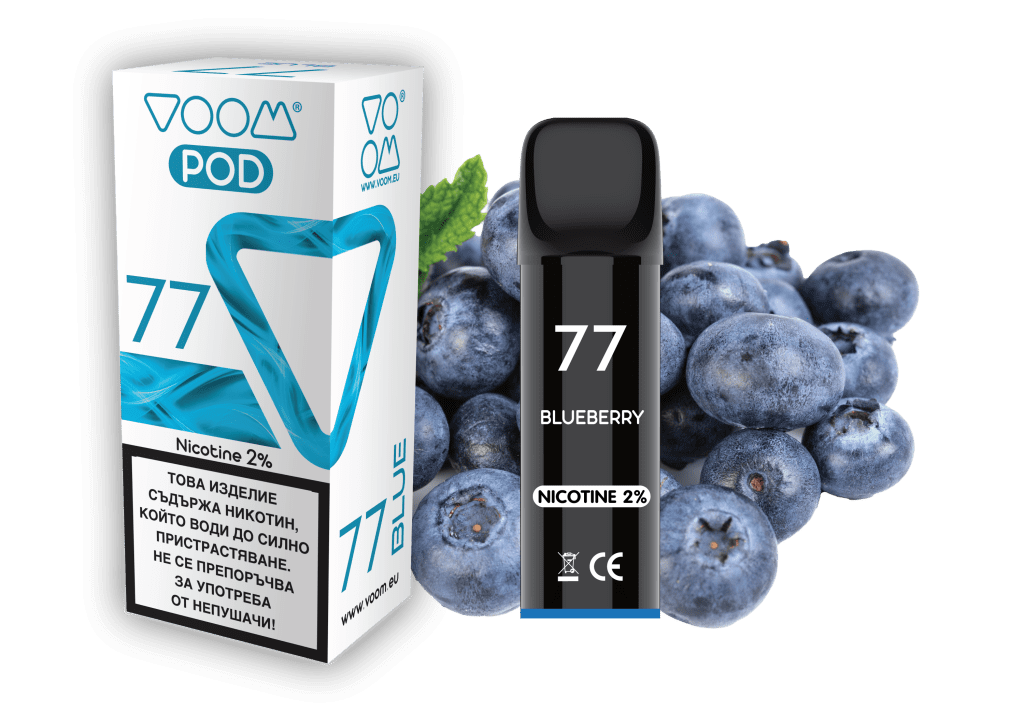 VOOM POD 77 Blueberry2 ml - 2% nicotine