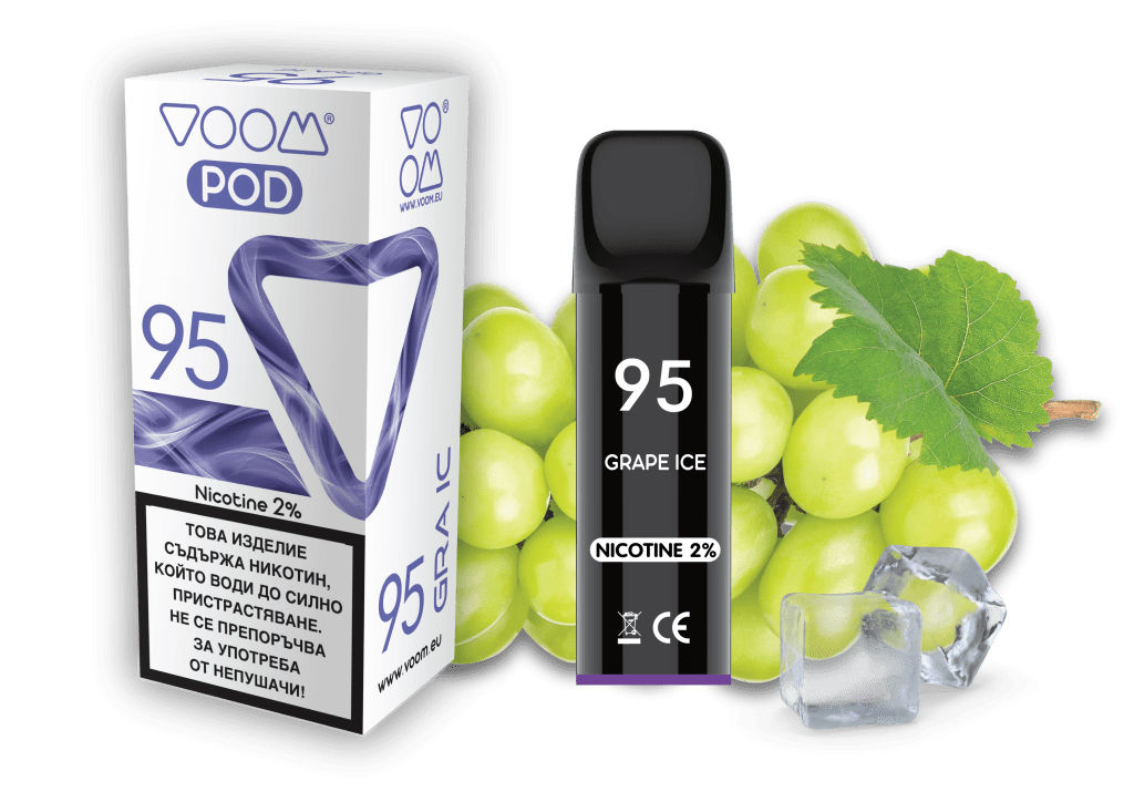 VOOM POD 95 Grape Ice 2 ml - 2% nicotine