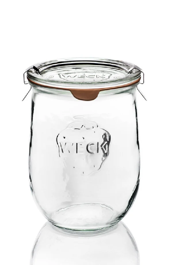 WECK - POT COROLLES VERRE 1062ML Ø100MM x6