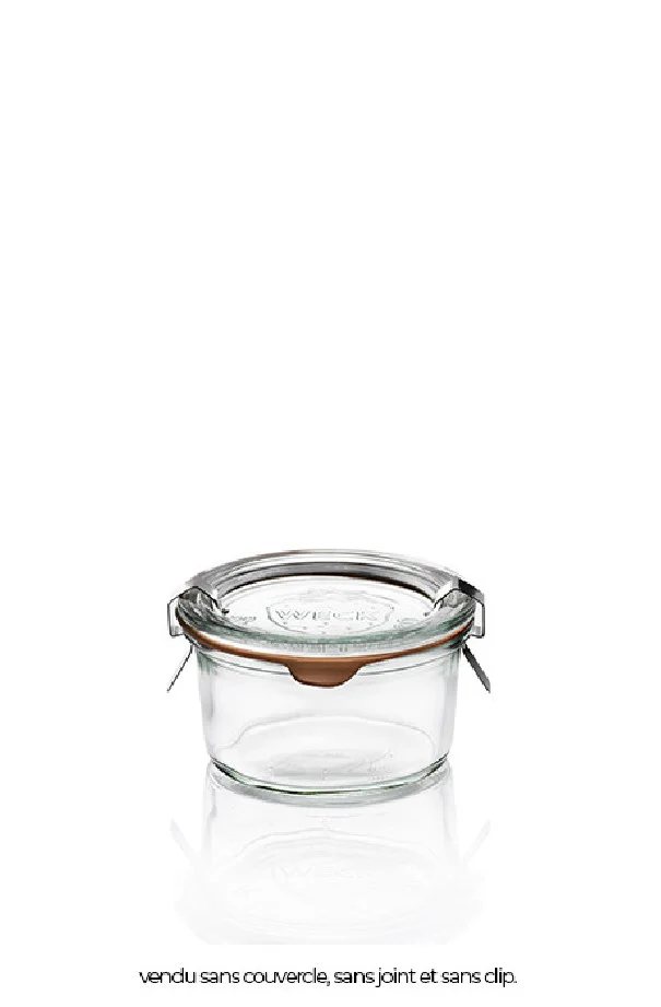 WECK - POT DROIT VERRE 200ML Ø80MM x12