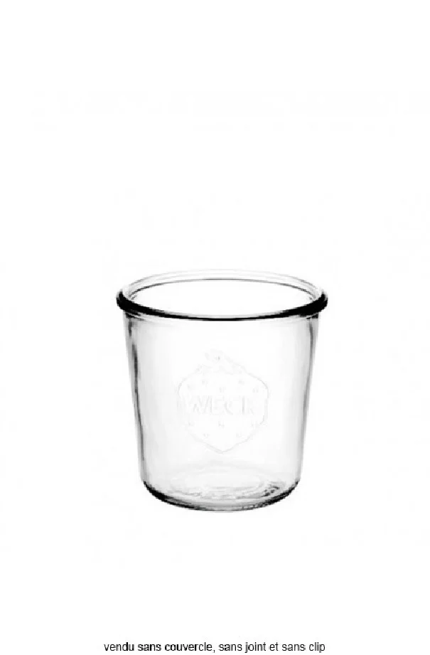 WECK - POT DROIT VERRE 290ML HAUT Ø80MM x6
