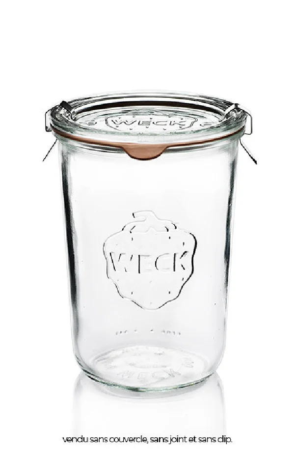 WECK - POT DROIT VERRE 850ML Ø100MM x6