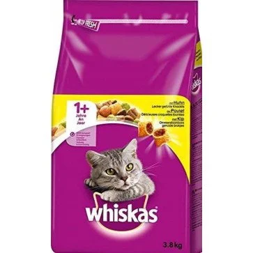 Whiskas Adult Høns 3.8 kg