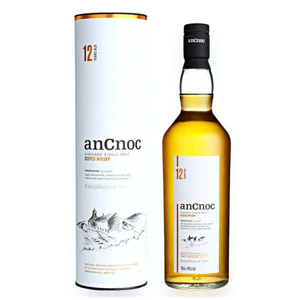 Whisky AnCnoc 12 ans single malt 40%