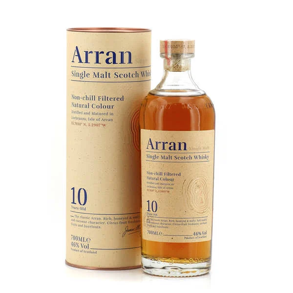Whisky Arran single malt 10 ans 46%