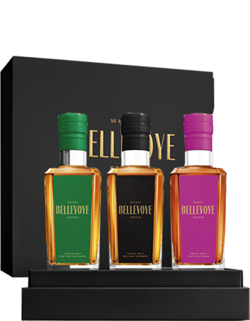 Whisky Bellevoye Coffret Prestige 3 x 20cl