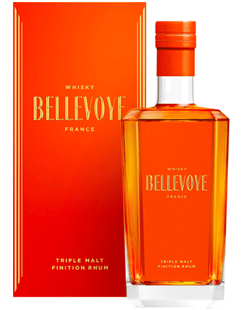 Whisky Bellevoye Orange – Affiné en barriques de Rhum