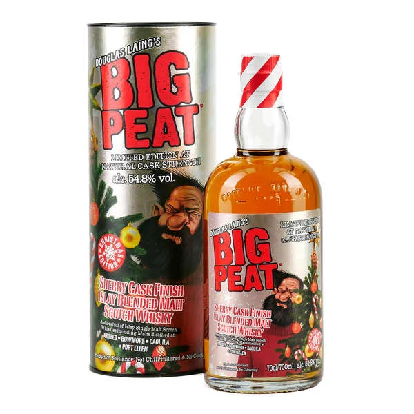 Whisky Big Peat Edition de Noël 2023 Sherry Finish 54.8%