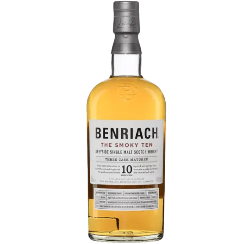 WHISKY ECOSSE BENRIACH 10 ANS SMOKY