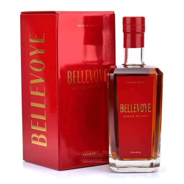 Whisky français Bellevoye rouge 43%
