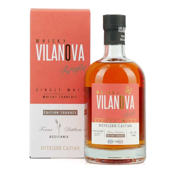 Whisky Vilanova "Argile"- Single Malt 43% - Distillerie Castan