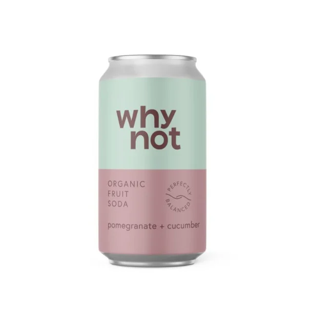 WHY NOT - SODA CRAFT GRENADE CONCOMBRE CANETTE 330ML x12 BIO