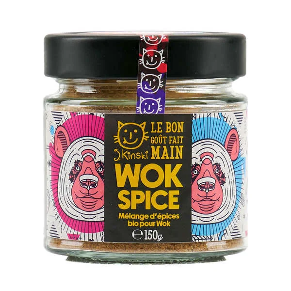 Wok Spice - Mélange d'épices bio pour wok