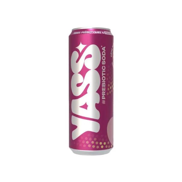 YASS - PREBIOTIC SODA CHERRY COLA 330ML x12