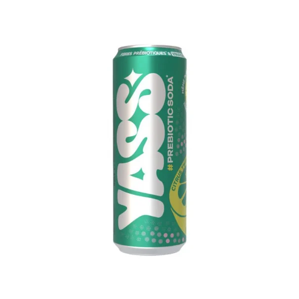 YASS - PREBIOTIC SODA CITRUS TWISTER 330ML x12