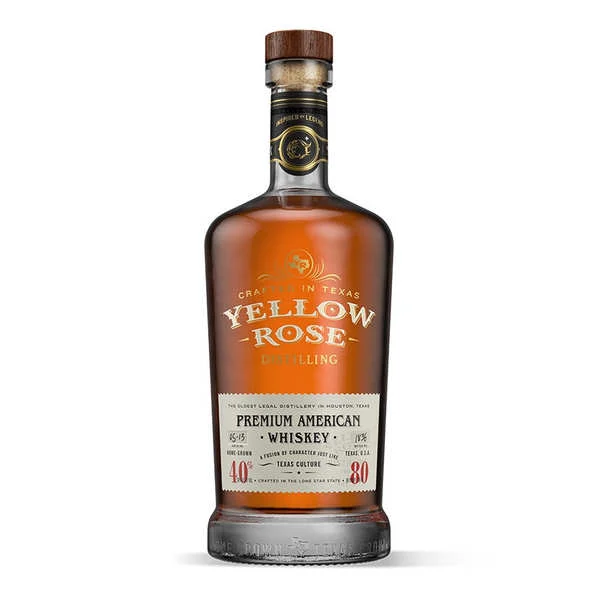 Yellow Rose Premium American Whiskey - Whisky Américain 40%