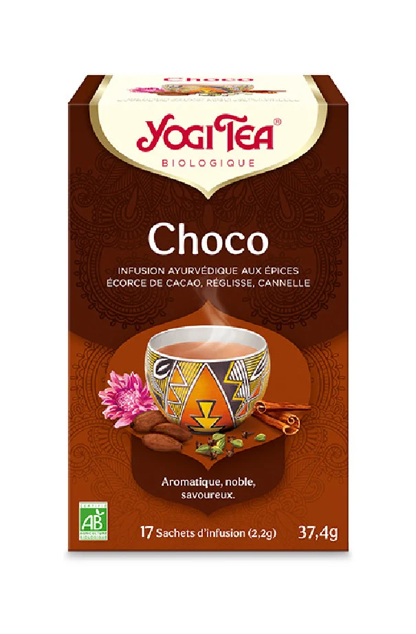YOGITEA - INFUSION CHOCO x17 SACHETS BIO