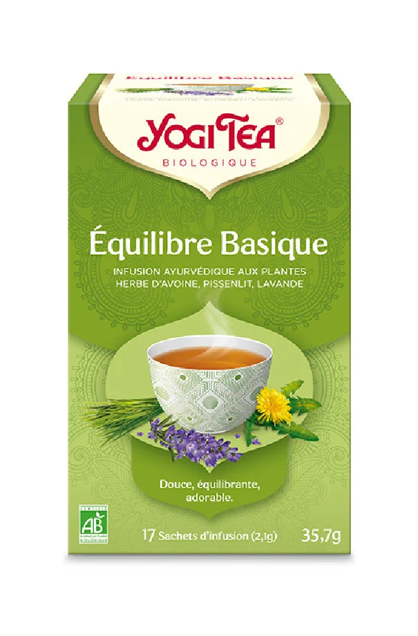 YOGITEA - INFUSION EQUILIBRE BASIQUE x17 SACHETS BIO
