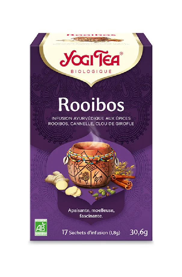 YOGITEA - INFUSION ROOIBOS x17 SACHETS BIO