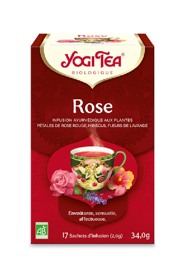 YOGITEA - INFUSION ROSE x17 SACHETS BIO