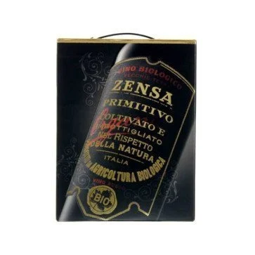 Zensa Primitivo Coltivato E Økologisk 3 L