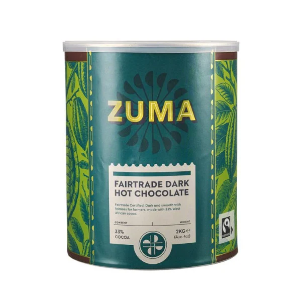 ZUMA - DARK HOT CHOCOLATE FAIRTRADE BOITE 2KG