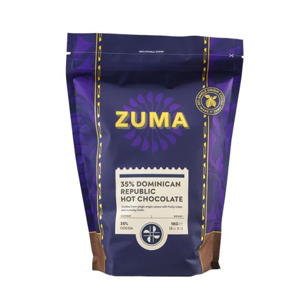 ZUMA - DOMINICAN REPUBLIC HOT CHOCOLATE POCHE 1KG
